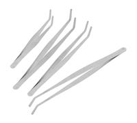 POPETPOP Pinces à Plantes pour Jardinage 4 Pièces en Acier Inoxydable Différentes Tailles Outils Pratiques pour Semis la Cuisine Activités Pédagogiques