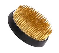 POPETPOP Pique Fleur Cuivre avec Support Antidérapant Aiguille pour Arrangement Floral Base Ronde Maintien Solide et Durable pour Décoration et Création Artistique