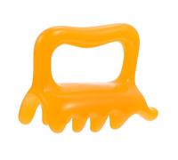 POPETPOP Planche de Massage Visage Résine de Cire Abeille Naturelle Outil Guasha Professionnel Portable pour Points Acupression Détente et Soin Anti-âge