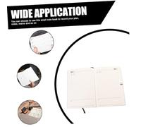 POPETPOP Planificateur Académique Portable pour Maison et Bureau Agenda Journalier avec Couverture Scintillante Organiseur de Notes et Listes