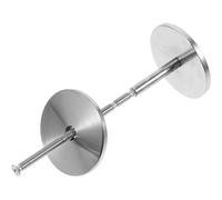 POPETPOP Plaque Cache-trou Serrure Acier Inoxydable Protection Anti-effraction et Facile à Installer pour Porte Blindée