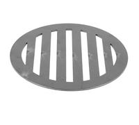 POPETPOP Plaque chauffante Ronde pour Barbecue en Fer, Grille de feu pour Gril Rond, Utilisation Efficace du Charbon, barbecues et Camping, 145 mm