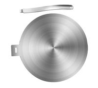 POPETPOP Plaque Conductrice De Chaleur 280x3,4 Mm Acier Inoxydable Diffuseur De Chaleur Pour Cuisinière Gaz Et Induction Décongélation Usage Domestique