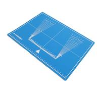 POPETPOP Plaque D'ajustement pour Montures de Lunettes en Plastique Bleu, Alignement Précis des Plaquettes de Nez et Branches, Usage Professionnel ou Domestique