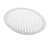 POPETPOP Plaque de Cuisson Ronde 9.06in X 9.06in Perforée en Acier Inoxydable, pour Pizza, pour Légumes et Pizzas, la Cuisine Maison et Professionnelle