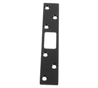 POPETPOP Plaque de Renfort de Gâche Acier Inoxydable pour Verrou à Mortaise Optimale pour Portes Extérieures Intérieures Installation Facile Vis Incluses Plaque de Verrouillage Résistante