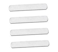 POPETPOP Plaques d'acier Lestées pour Équipement Fitness Polyvalent, Lot De 4 Pièces Adaptées à L'entraînement Et à La Marche, Plaques Métalliques Galvanisées pour Musculation Et Port De Poids