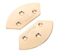 POPETPOP Plaques Métalliques Antidérapantes pour Talons de Chaussures Hommes, 2 Pièces, Protection Résistante à L'usure, Kit Réparation Talonnettes Semelles Avant, Adapté Randonnée et