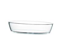 POPETPOP Plat Oval Verre pour Cuisson Au Four et Micro Ondes et Pratique pour Fruits Salades et Plats Mijotés Maison et Repas Buffet