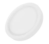 POPETPOP Plateau de Fleurs Rond Blanc Soucoupe pour Plantes Intérieur Support Solide et Durable Design Élégant pour Pots de Fleurs Plateau Réutilisable pour Collecte Eau