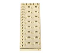 POPETPOP Plateau de Rangement pour Vis D’Horloger 36 Emplacements Organisateur Compact pour Accessoires de Réparation de Montres Plaque Robuste pour Classement Précis des Petites Pièces