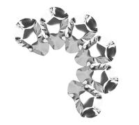 POPETPOP Plats à Huîtres en Acier Inoxydable 6 Pièces Coupelles Résistantes Chaleur pour Légumes Épices Sauces pour Restaurants et Barbecues