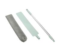 POPETPOP Plumeau à Poussière Télescopique en Microfibre Lavable, Flexible et Long Manche, Outil de Nettoyage pour Maison, Canapé, Meubles et Surfaces Difficiles D’accès, Balai Fin Pratique