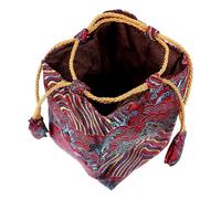 POPETPOP Pochette à Cordon Pour Tasses à Thé Sachets à Bonbons De Fête Pochettes De Rangement Pour Tétines à Cordon Simples Et Pratiques