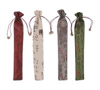 POPETPOP Pochette pour Éventail Pliant en Tissu Léger, Lot de 4 Pièces, Rangement Pratique pour Éventails Portatifs, pour Shower de Mariage ou Fête du Printemps