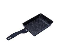 POPETPOP Poêle à Omelette Tamagoyaki Antiadhésive Mini Poêle à Déjeuner avec Poignée Ergonomique Casserole Polyvalente pour Œufs Steak et Légumes
