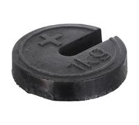 POPETPOP Poids D'équilibrage en Fer 1 Kg Crochet pour Balance de Traction Orthopédique Industrielle, Poids Standard Précis pour Équipement Médical de Rééducation Patients