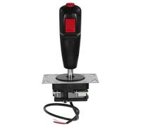 POPETPOP Poignée De Joystick De Compétition Micro-Interrupteur pour Simulateur De Vol, Kit De Manette Analogique, Contrôle Précis pour Joueurs D'arcade Et Fans De Jeux De Combat