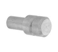POPETPOP Poignée de Meuble en Acier Inoxydable Argenté, Bouton Filetée Industrielle 4.2x1.8x1.1cm, Compatible Polyvalente pour Cheminée et Usage Domestique