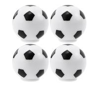 POPETPOP Poignées de Commode Motif Ballon de Football 4 Pièces en Résine, Adaptées aux Chambres d'Garçon et Filles et Écoles, Dimensions 33X33 MM