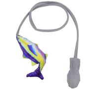 POPETPOP Poisson Interactif en Peluche pour Chaton et Chat, à Attraper | Stimule la Curiosité, Garde le Chat Actif, Usage Intérieur, pour Jeu Entre Propriétaire et Chaton