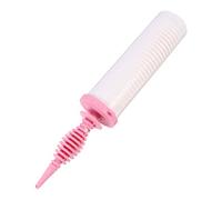 POPETPOP Pompe à Air Manuelle Portable pour Fête, Gonfleur D'air en Plastique Léger, 1 Pièce Rose, pour Gonfler Ballons et Accessoires de Fête Rapidement et Facilement