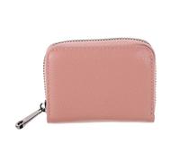 POPETPOP Porte Cartes Piratage Cuir PU Rose Grand Rangement Emplacements Portefeuille Fin avec pour Cartes