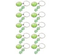 POPETPOP Porte-clés Charme Inspirant Tortue de Mer 10 Pièces en Alliage de Zinc Turquoise et Construction Robuste , Présent Fête des Enseignants ou Accessoires de Voyage