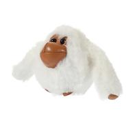 POPETPOP Porte Clés Peluche Suspendu Décoratif Peluche Douce Blanche Accessoire Sac à Dos Cadeau pour et Famille