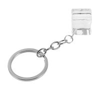 POPETPOP Porte-clés Résine Ice Cube Créatif Accessoire Léger et Chaîne Mignonne pour Clés Sacs et Voiture Cadeau Unique pour Femmes