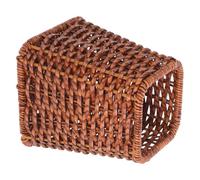 POPETPOP Porte-couverts Panier Égouttoir Cuisine en Pp, Finition Rotin | Structure de Drainage Spéciale, Base Stable, Rangement Spacieux, pour Baguettes et Vaisselle à Maison Restaurant