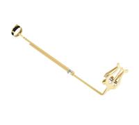 POPETPOP Porte-Partitions Portable pour Lyre de Flûte Traversière en Fer Clip Stable pour Partitions Accessoire Musical Compact et Léger Adapté aux Musiciens Débutants et