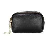 POPETPOP Porte pour Femmes avec Anneau Porte Clés Pochette Portable à Zips Sac Élégant de pour Femmes