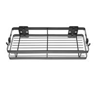 POPETPOP Porte-savonnette de Salle de Bain en Fer Noir avec Installation Pratique et Résistant Déformation, Support Mural pour Rangement Salle de Bain avec Vis Inclus