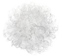 POPETPOP Postiche Blanche Bou pour Cosplay et Fête, Confortable et Ventilée en Soie K et P, Style Unique et Amusant pour Déguisement Halloween Homme Qui Fait Peur
