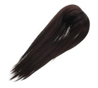 POPETPOP Postiche Capillaire Naturel pour Femmes 35 Cm Extension Cheveux Fins Indétectable Confortable Coiffure Quotidienne Cheveux Foncés