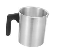POPETPOP Pot de Fusion Cire Bougie Aluminium avec Bec Verseur et Poignée Résistante Chaleur pour Fabrication DIY Bougies Parfumées et à Chauffe Rapide et