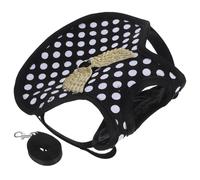 POPETPOP Poulet et Manteau de Canard Veste de Poule vêtements de Perroquet vêtements pour Oiseaux Vergée de Poule vêtements pour Poulets vêtements pour Poules vêtements de Poule Toile Black