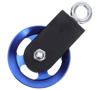 POPETPOP Poulie de Musculation en Alliage D’Aluminium Ø90 MM Système Silencieux Roulement Accessoire de Rechange pour Équipement de Fitness DIY Poulie à Câble pour Salle de Sport à