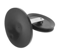 POPETPOP Poulie Fixe Noire en Plastique avec Base à Ventouse Sécurisée pour Expériences de Physique en Laboratoire Scolaire et Démonstrations