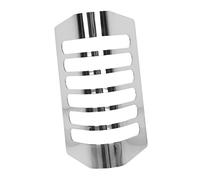 POPETPOP Présentoir à Aliments en Acier Inoxydable Argenté, Porte-tranches de Pain Anti-rouille Élégant Support Arc pour Rangement Cuisine et Buffet Petit-déjeuner