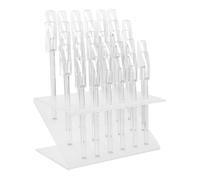 POPETPOP Présentoir à Faux Ongles 32 Trous Compact Support de Manucure Pratique pour Salon de Beauté Utilisation Professionnelle et Domestique