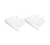POPETPOP Présentoir de Bureau pour Autocollants Ongles 2pcs en Acrylique et Pvc, Support Organisé et Visuel pour Salon de Manucure, Album de Présentation Pratique