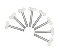 POPETPOP Presse-tube Résistant Manuel Fer Inoxydable en de Dentifrice Lot de 8 Pièces, Design Élégant la Rouille Moderne Économie de Produit et pour Salle de Bain