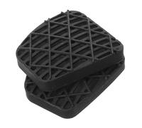 POPETPOP Protection Antidérapante Caoutchouc pour Pédale Dembrayage et Frein Auto Housses Durables et Faciles à Installer Compatibles Plupart des Modèles de Voitures
