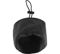 POPETPOP Protection de Talon Couvre-talons Noir en Cuir Artificiel Confortable et Anti-usure pour Conduite Automobile pour Hommes et Femmes