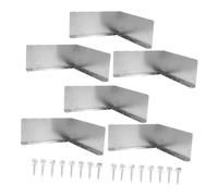 POPETPOP Protection Gouttière Aluminium pour Angle de Toit Déviateur de Pluie Résistant et Facile à Installer Protège Maison et Paysage des Dégâts