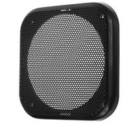 POPETPOP Protection Haut-Parleur Voiture Carrée Maille et Plastique Couverture Anti-poussière Subwoofer Installation Facile et Design Élégant pour Système Audio Automobile