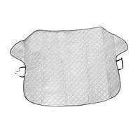 POPETPOP Protection Pare Brise Imperméable Neige et avec Latérales Protection Facile pour Voiture SUV et Camion Compatible Hiver et Pluie