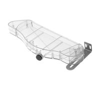 POPETPOP Protection Transparente pour Scie Circulaire à Table 4-10 Pouces Carter Anti-Éclats avec Lame Distributrice L Capot Collecteur de Poussière Compatible Outils de Travail du Bois